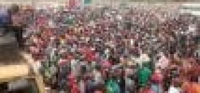 VIDEOS, PHOTOS: NLC, organised labour unions storm National Assembly in protest over minimum wage