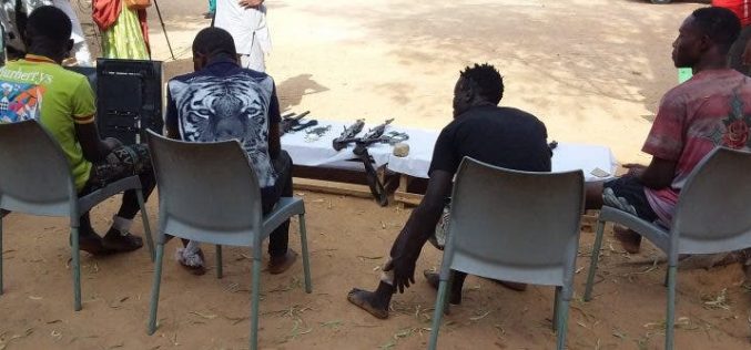Police parade 101 armed robbery suspects, others in Kano