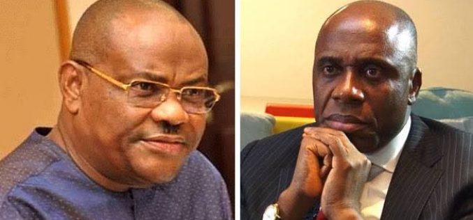 FG shielding Amaechi — Wike; I can’t discuss a subordinate, Amaechi responds
