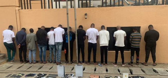 EFCC smashes Abuja cybercrime syndicate, nabs 13 suspects