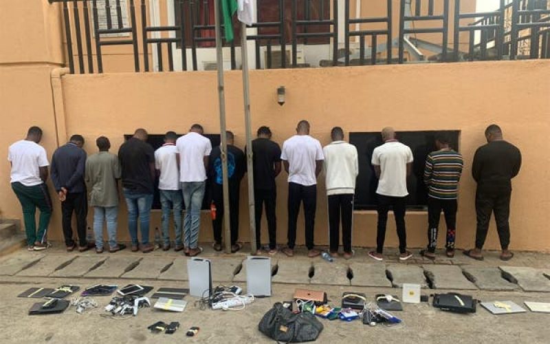 EFCC smashes Abuja cybercrime syndicate, nabs 13 suspects