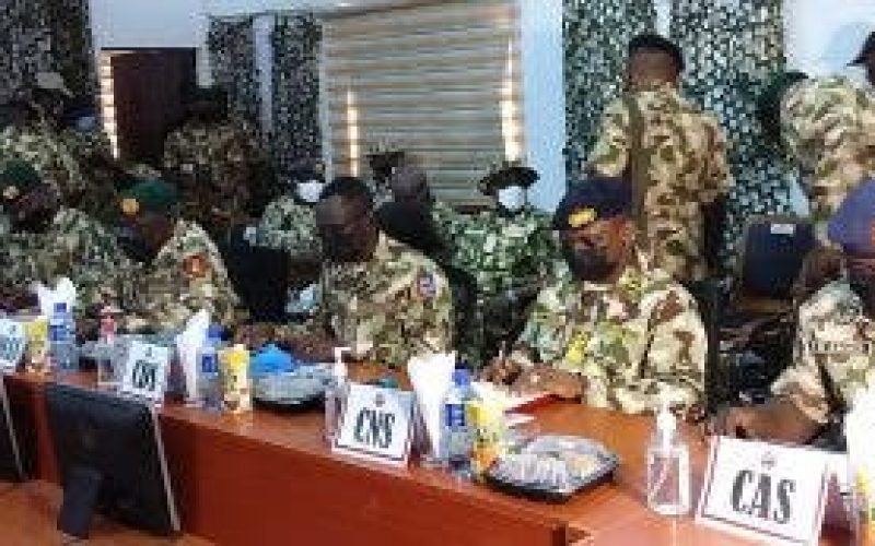 Insurgency: Again, Service Chiefs storm Maiduguri