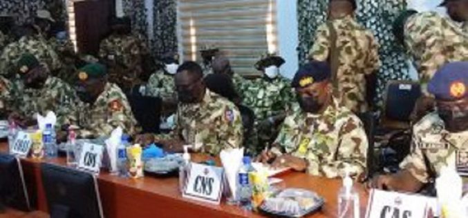 Insecurity: Service Chiefs to brief Senate on Thursday