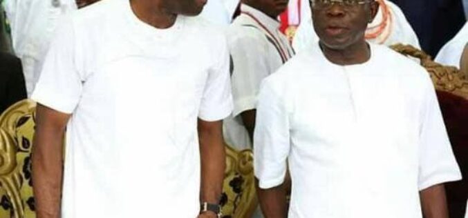 How burial of Edo’s late SSG brought Shaibu and Oshiomhole together