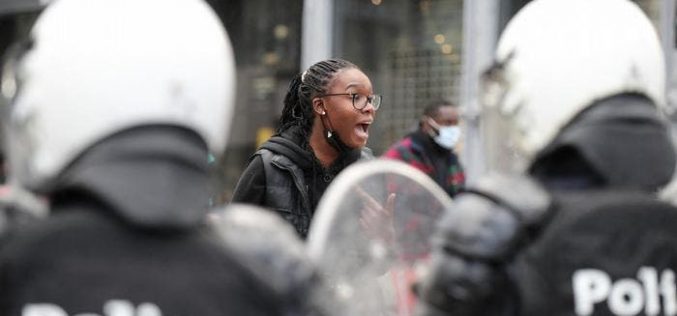 Nine cops hospitalized in Belgium riots after black woman’s arrest