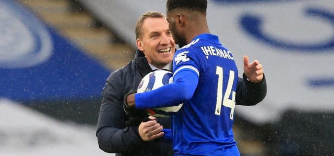 Iheanacho scores twice as Leicester beat Man Utd to reach FA Cup semi-finals