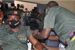 GOC 81 Division, others receive first jab of COVID-19 vaccine