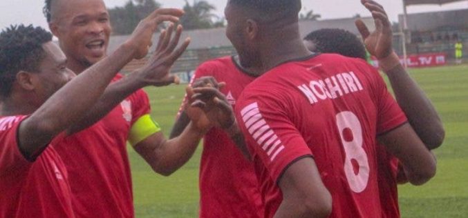 NPFL: First-half rush seals 2-0 win for Heartland over Wikki Tourist