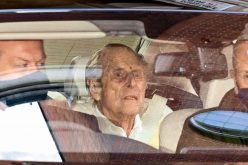 Britain’s Prince Philip leaves hospital after one month
