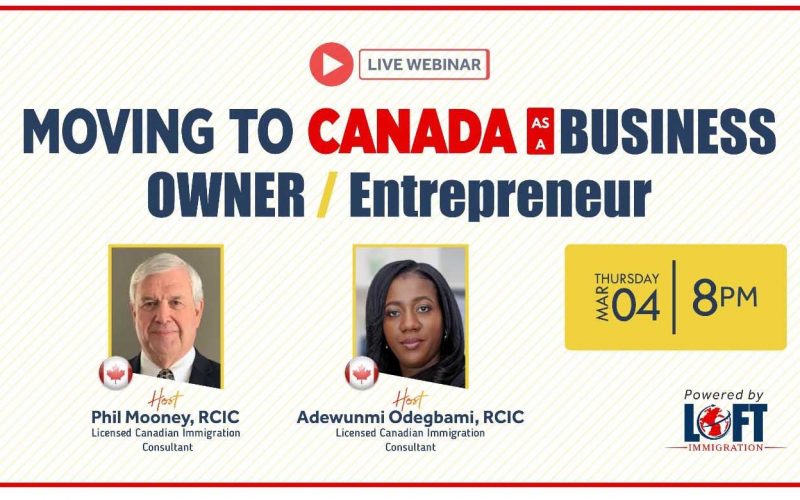 Canada Immigration Special Event: Signup for our VIP Webinar