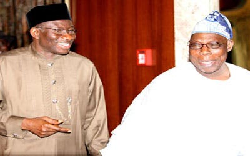 Jonathan felicitates Obasanjo on his 84th birthday