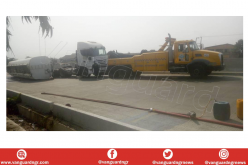 Again, tanker falls on Oshodi-Apapa Expressway