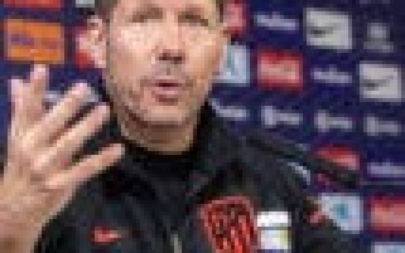 Four-way title race good for La Liga ― Atletico boss, Simeone