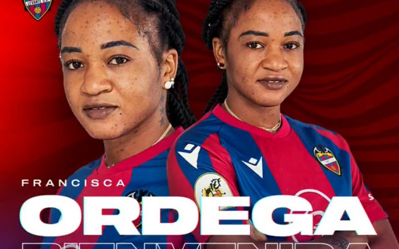 Super Falcons forward Ordega joins Levante on 2-year deal