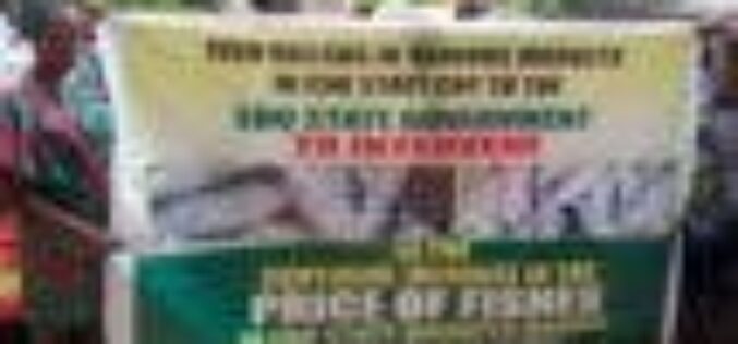 Fish scarcity rocks Edo, as sellers protest activities of cold room owners