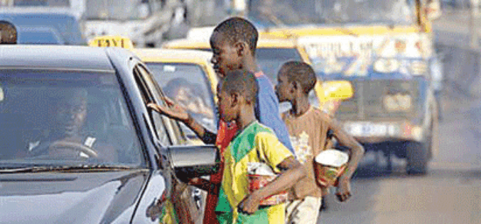 Woman arrested for using children as beggars in Lagos