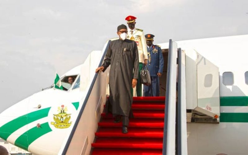 UPDTED: After 15 days in London, Buhari returns to Nigeria