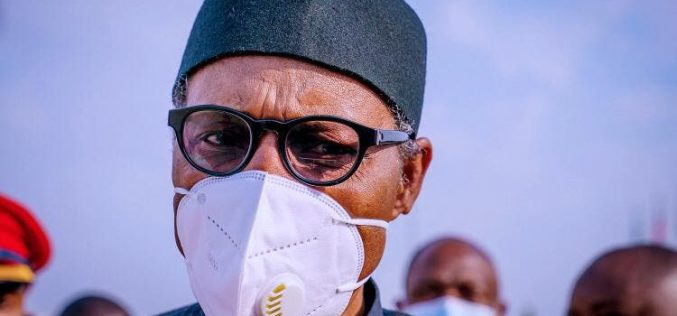 PHOTOS: Buhari returns to Nigeria from UK medical trip