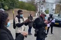 Omokri, others protest, ask Buhari to leave London, go fix Nigerian hospitals