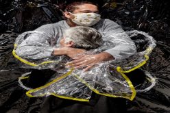 Image of pandemic embrace wins World Press Photo award