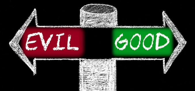 God Is not evil, does not do or give evil, did not create evil