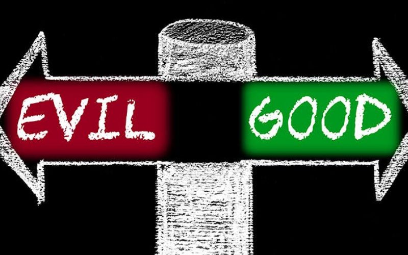 God Is not evil, does not do or give evil, did not create evil