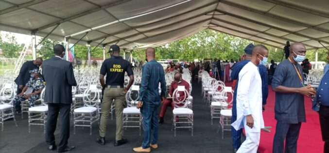 PHOTOS: Funeral programme of late Yinka Odumakin at Origbo
