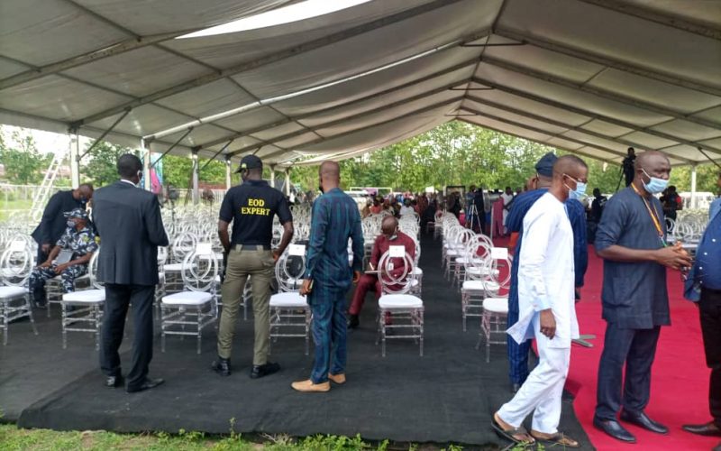 PHOTOS: Funeral programme of late Yinka Odumakin at Origbo