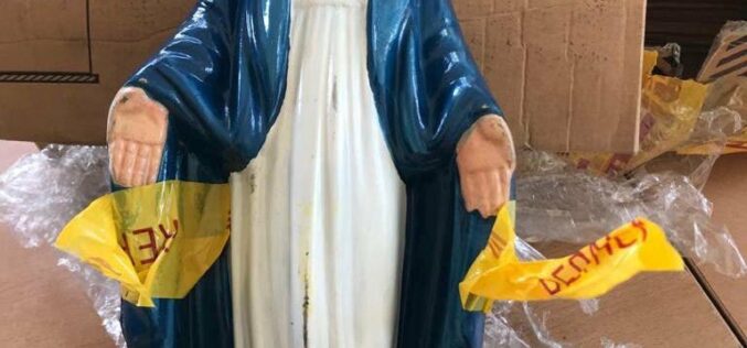 NDLEA seizes drugs concealed in statue of Blessed Virgin Mary