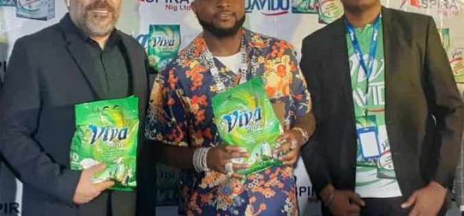 Davido unveiled as brand ambassador for Viva