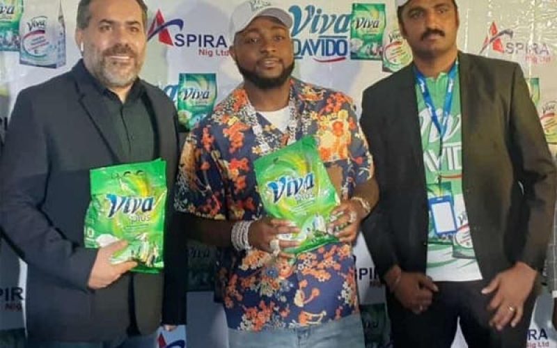 Davido unveiled as brand ambassador for Viva