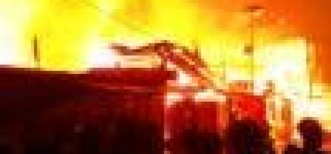 Fire guts OkoBaba Sawmill Market