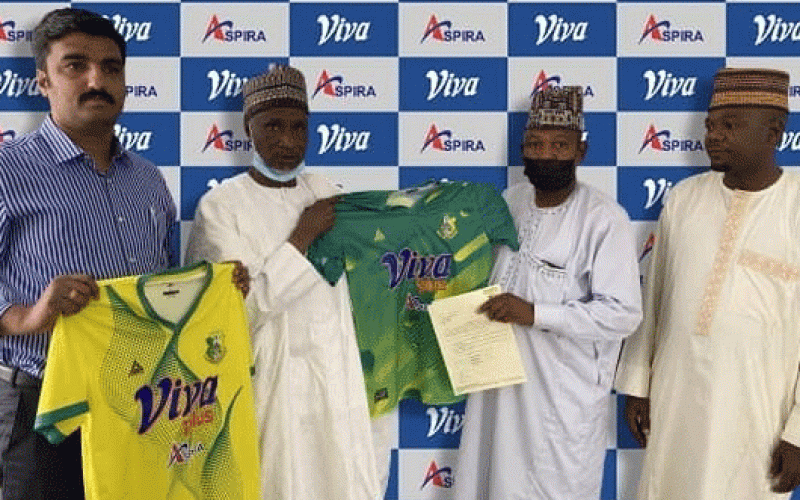 Viva emerges official sponsor of Kano Pillars, as club sign MoU with Aspira
