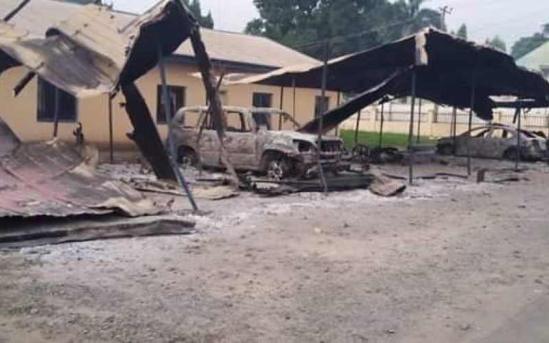 UPDATED: Imo jail break, 36 vehicles burnt, 68 suspects escaped, one inmates died – Imo CP
