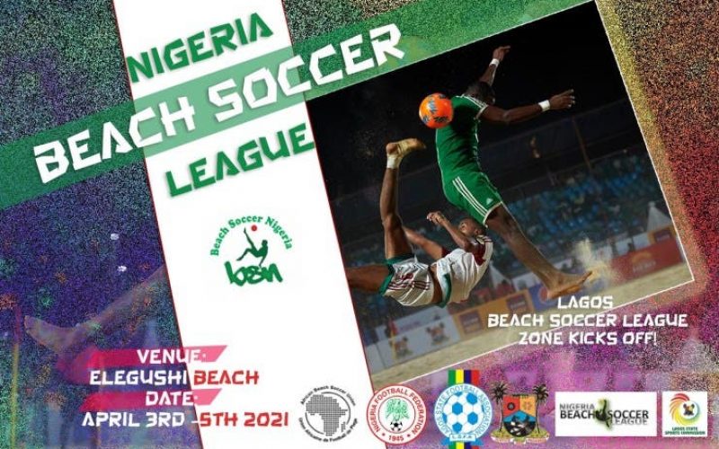 Lagos agog as Pinnick kicks off new Nigeria Beach Soccer League