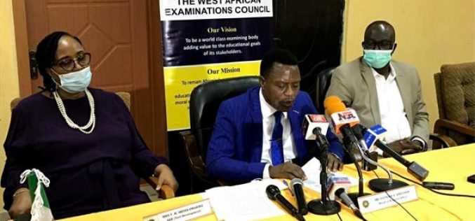 JUST IN: WAEC releases 2021 WASSCE results, 26 days after conduct of examination