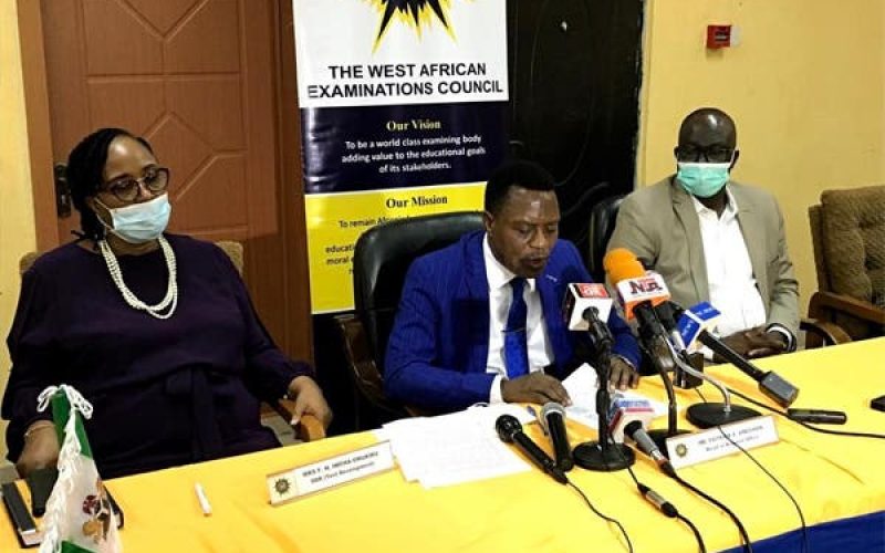 JUST IN: WAEC releases 2021 WASSCE results, 26 days after conduct of examination