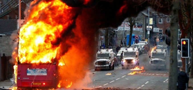 Northern Ireland politicians ‘gravely concerned’ by street violence