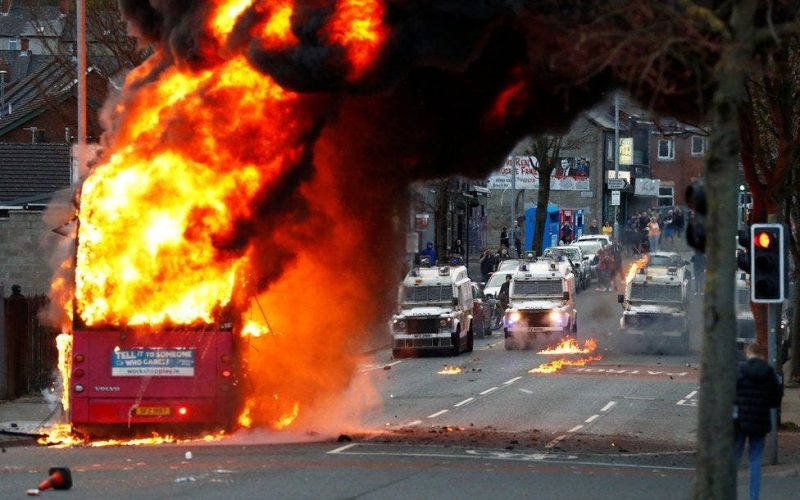 Northern Ireland politicians ‘gravely concerned’ by street violence