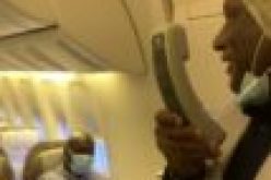 Excitement as Air Peace CEO, Allen Onyema, onboard as flight attendant in training