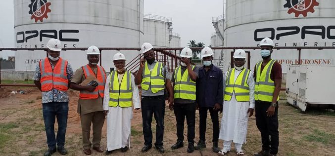 IPMAN Exco visits, inspects OPAC Refinery in Delta ahead of commissioning
