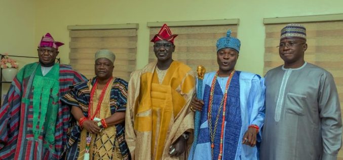 Photos: Buratai, Oluwo of Owu Kuta, others attend burial of late Col Isaac Ayodele