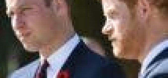 Princes William and Harry pay tribute to grandfather Prince Philip