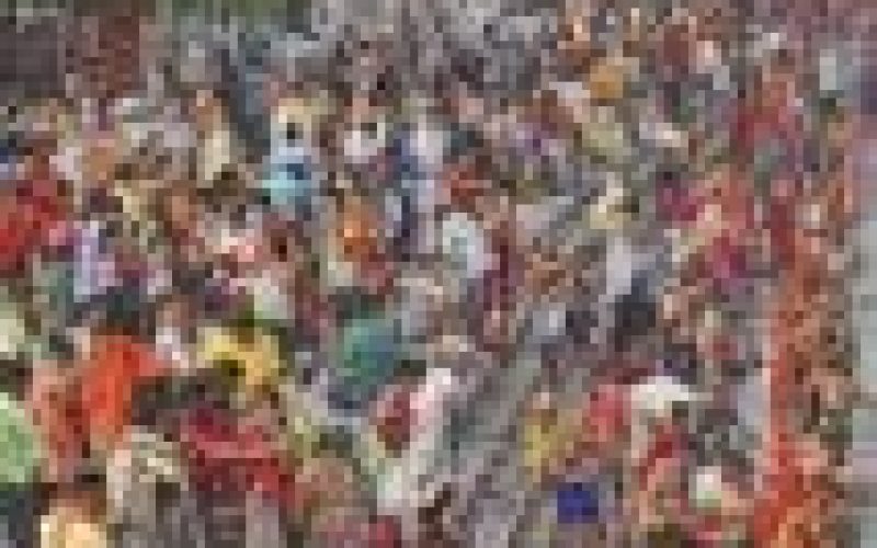 Huge crowds at India’s Kumbh festival as coronavirus pandemic surges