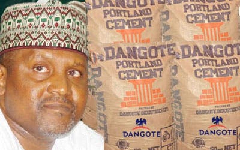 Our cement price is lower in Nigeria than other countries — Dangote