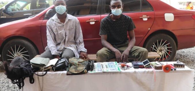 FCT Police arrests 6 suspected armed robbers, recovers exhibits