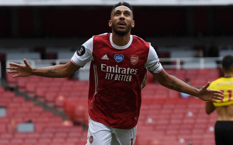 Arsenal’s Aubameyang hails medics after recovery from malaria