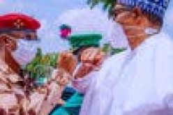 PHOTOS: Buhari receives Chad interim leader, Gen Mahamat Deby in Abuja