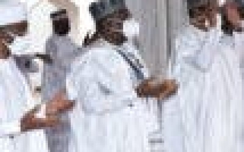 PHOTOS: Eid-El-Fitr celebration at the Presidential Villa in Abuja