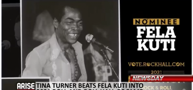 Tina Turner Beats Fela to Rock & Roll Hall of Fame, Ellen DeGeneres to End Talk Show